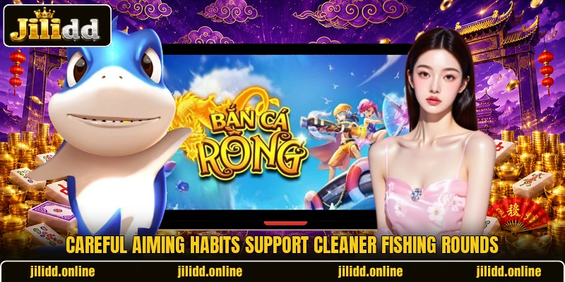 Careful aiming habits support cleaner fishing rounds Careful aiming habits support cleaner fishing rounds