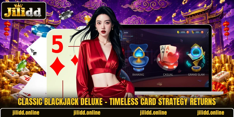 Classic Blackjack Deluxe - Timeless Card Strategy Returns