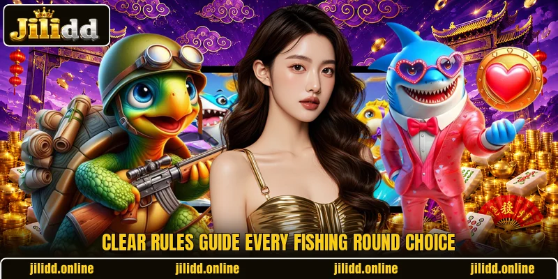 Clear rules guide every fishing round choice Clear rules guide every fishing round choice