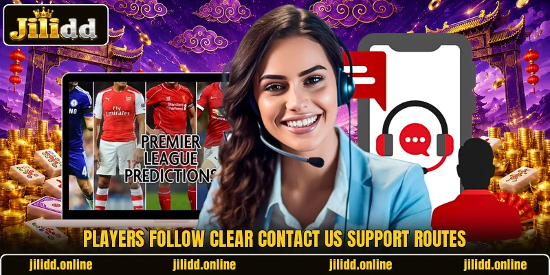 Players follow clear contact us support routes Players follow clear contact us support routes