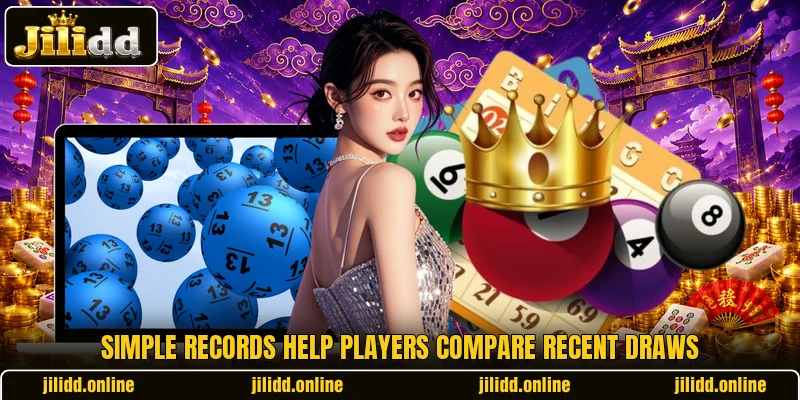 Simple records help players compare recent draws