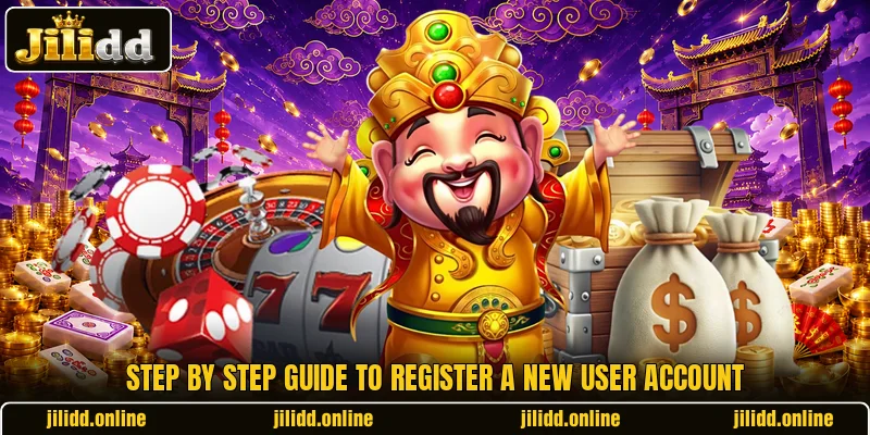 Step by step guide to register a new user account Step by step guide to register a new user account