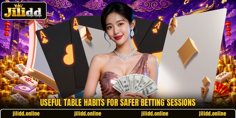 Useful table habits for safer betting sessions Useful table habits for safer betting sessions