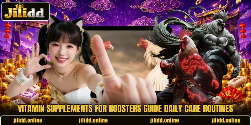 Vitamin supplements for roosters guide daily care routines Vitamin supplements for roosters guide daily care routines